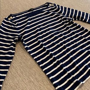 Sailor-vibe J Crew top